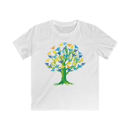 Tee-shirt enfant Arbre aux oiseaux