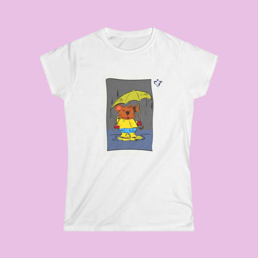 Tee-shirt femme nounours (à personnaliser)