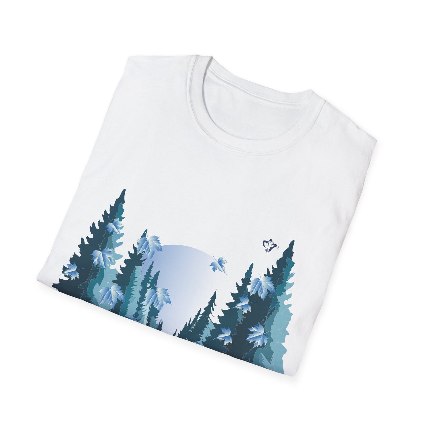 T-Shirt adulte mixte Ours blanc (à personnaliser)