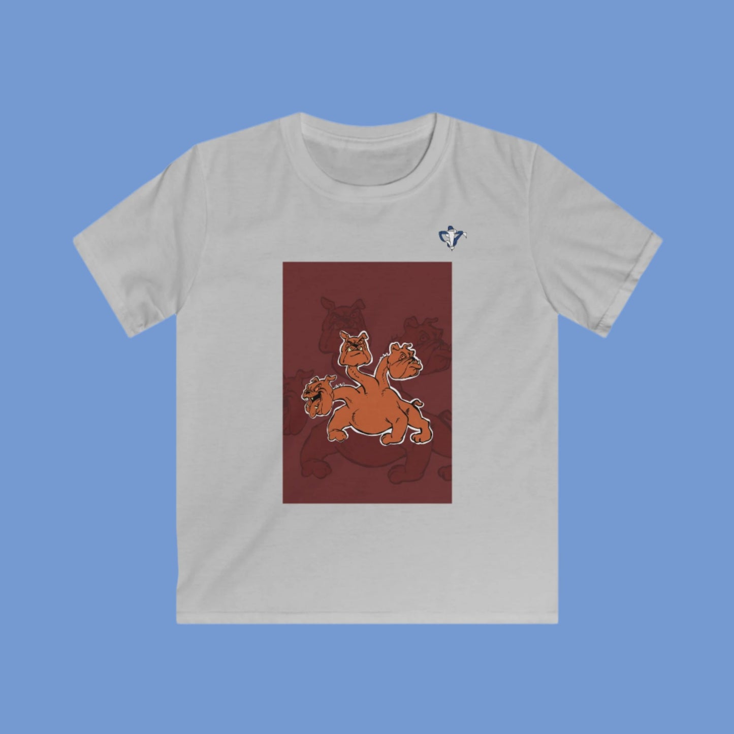 Tee-shirt enfant Cerbère avec fond (à personnaliser)