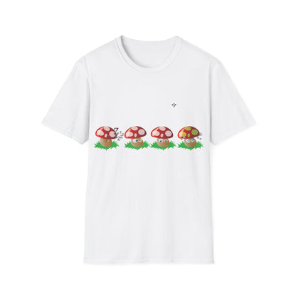 T-Shirt adulte mixte Champignons (à personnaliser)