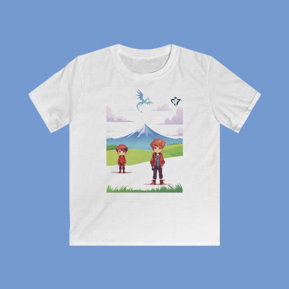 Tee-shirt enfant Humeur et fantaisy Personnalisation FACE et MANCHE