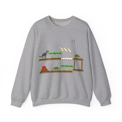 Sweatshirt adulte mixte Dinosaures (à personnaliser)