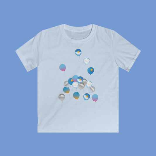 Tee-shirt enfant Ballons ciel