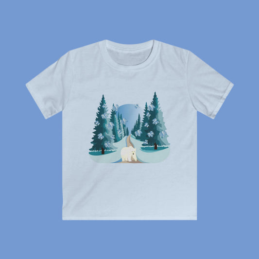 Tee-shirt enfant Ours blanc