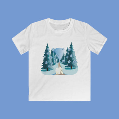 Tee-shirt enfant Ours blanc