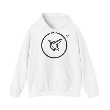 Sweatshirt à capuche l'oie blanche (à personnaliser)