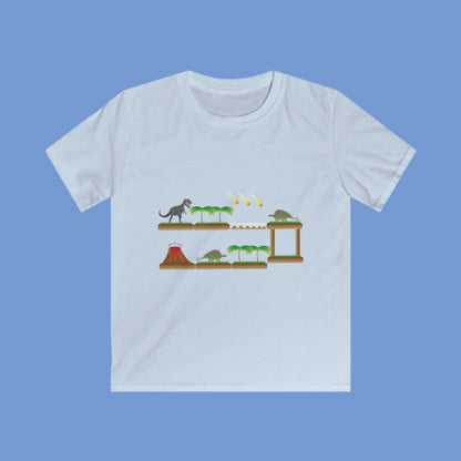 Tee-shirt enfant Plateforme des dinosaures