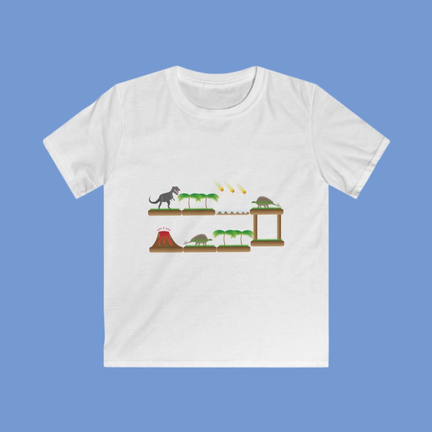 Tee-shirt enfant Plateforme des dinosaures