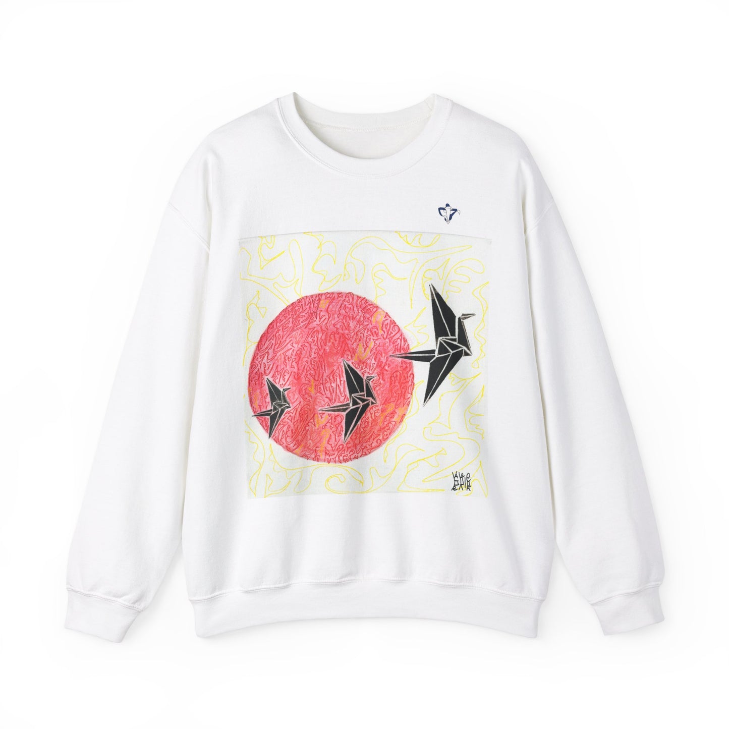 Sweatshirt adulte mixte Envolée de colibris