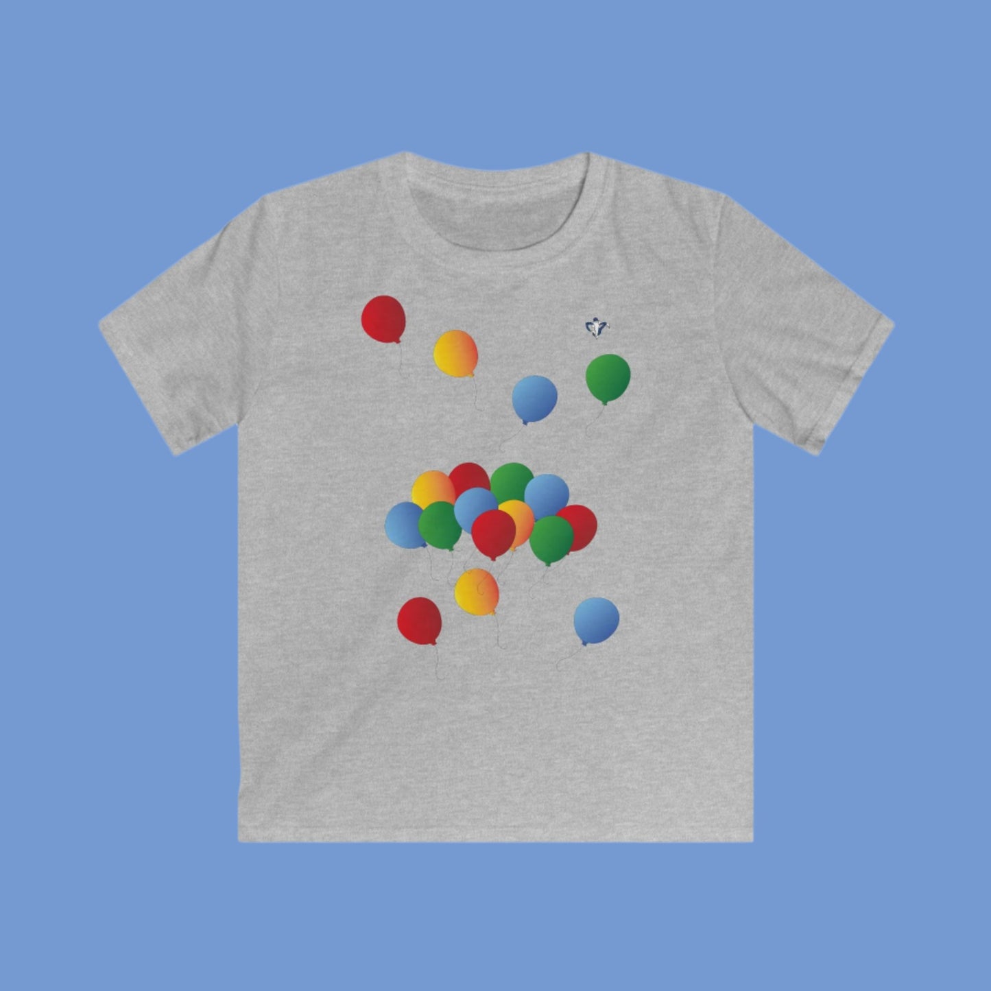 Tee-shirt enfant Ballons de couleur (à personnaliser)