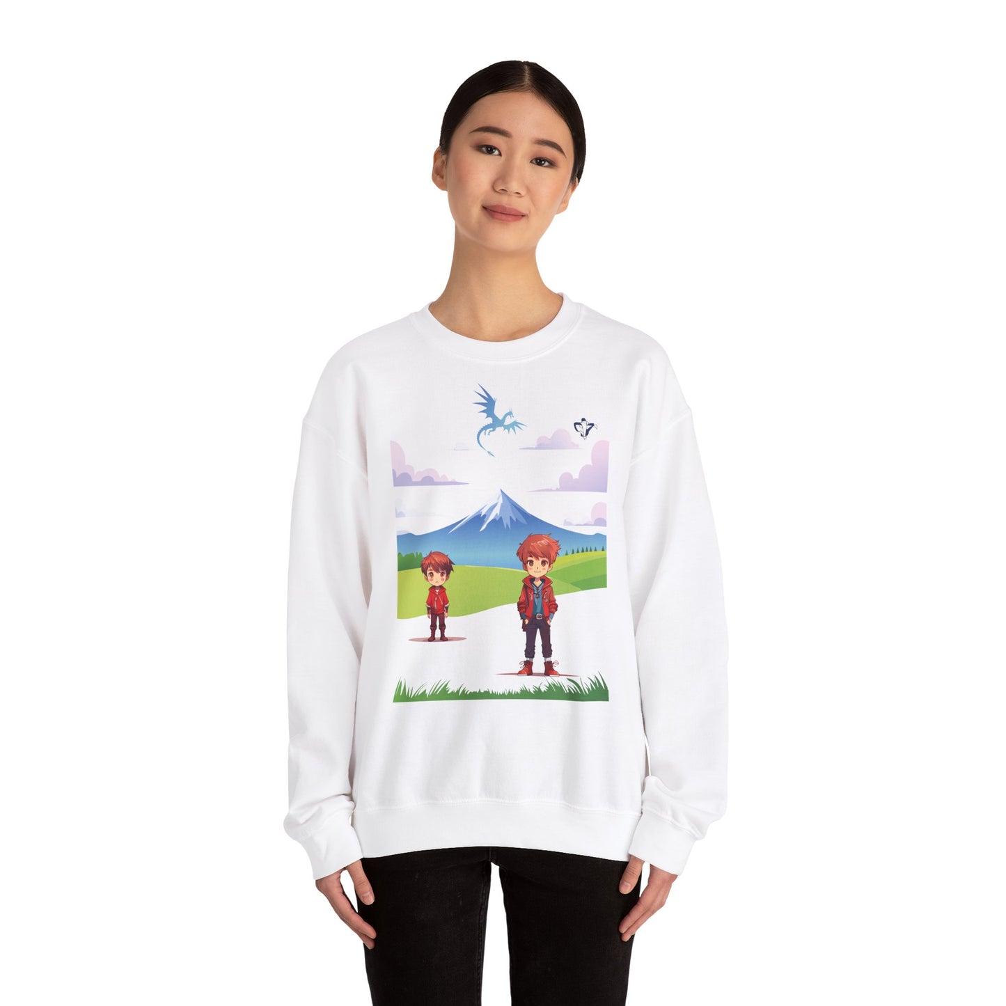 Sweatshirt adulte mixte Humeurs et fantaisy (à personnaliser)