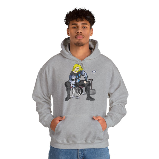 Sweatshirt à capuche adulte mixte Thor muscu