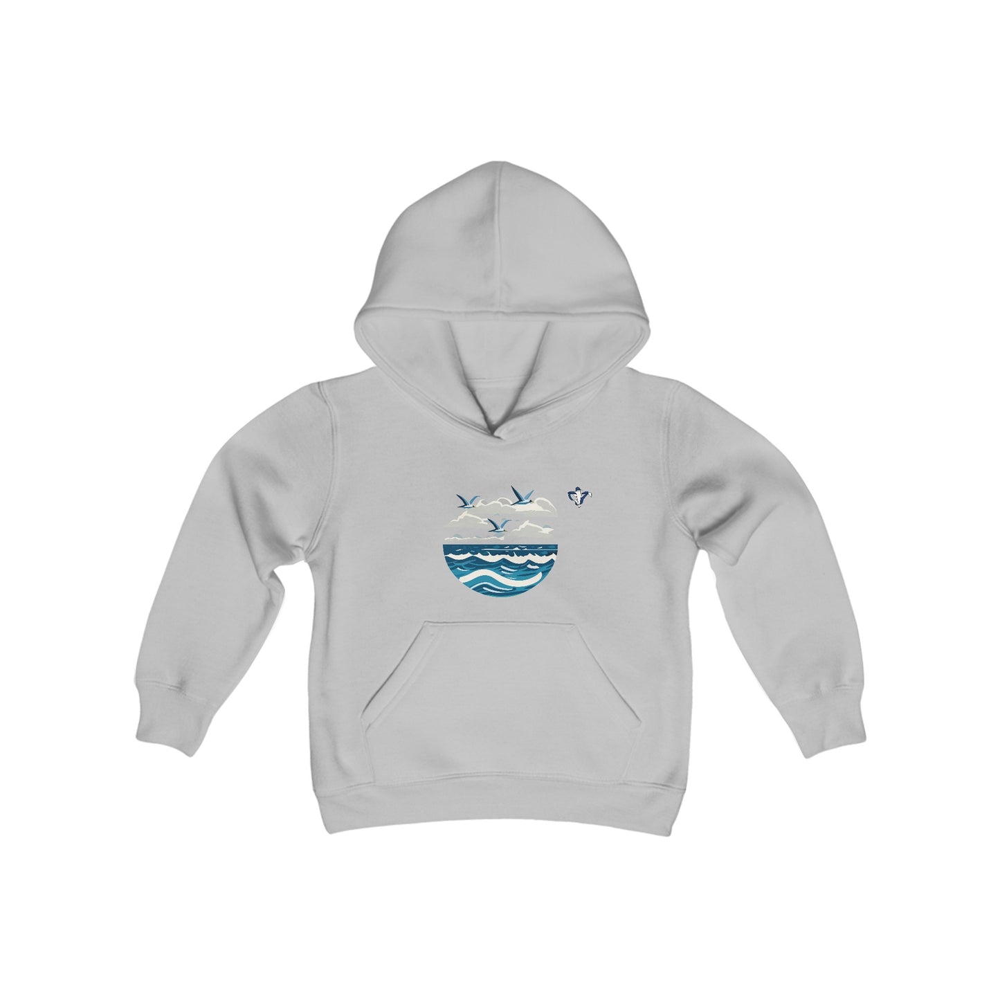 Sweatshirt à capuche enfant La mer (à personnaliser)