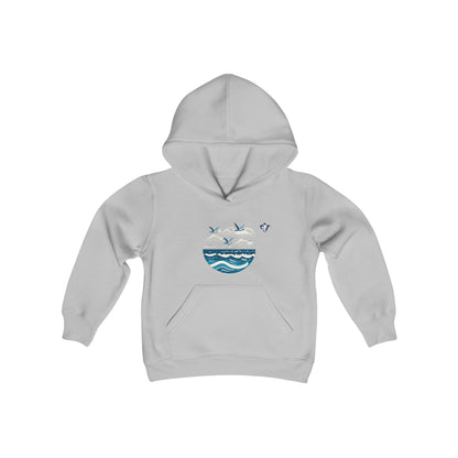 Sweatshirt à capuche enfant La mer (à personnaliser)