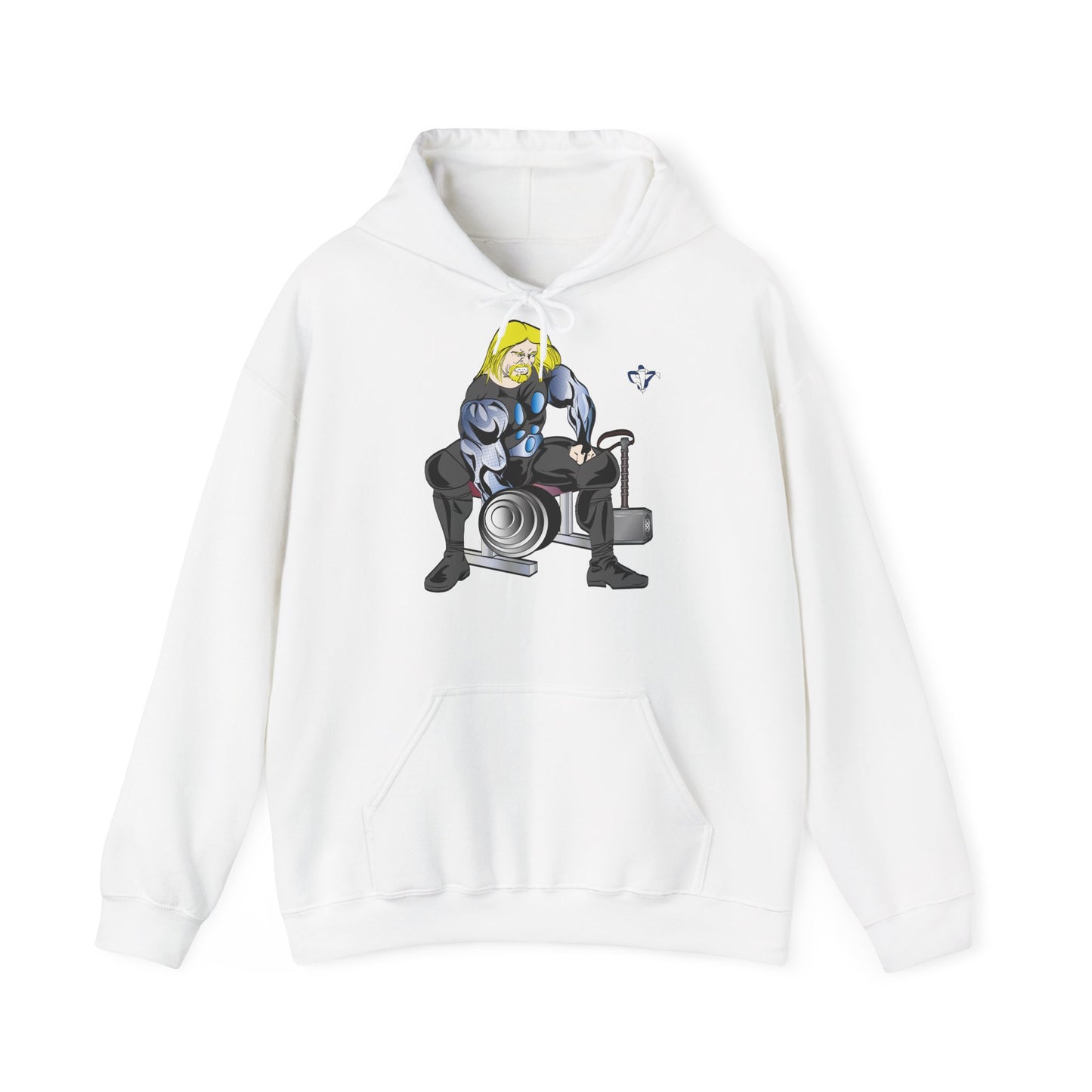 Sweatshirt à capuche adulte mixte Thor muscu