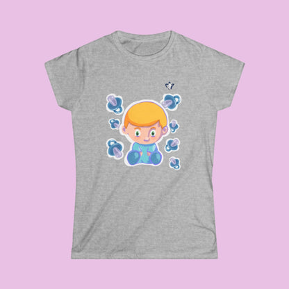 Tee-shirt femme Bébé tétines (à personnaliser)