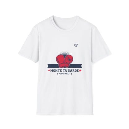 T-Shirt adulte mixte Boxe Personnalisation FACE et MANCHE