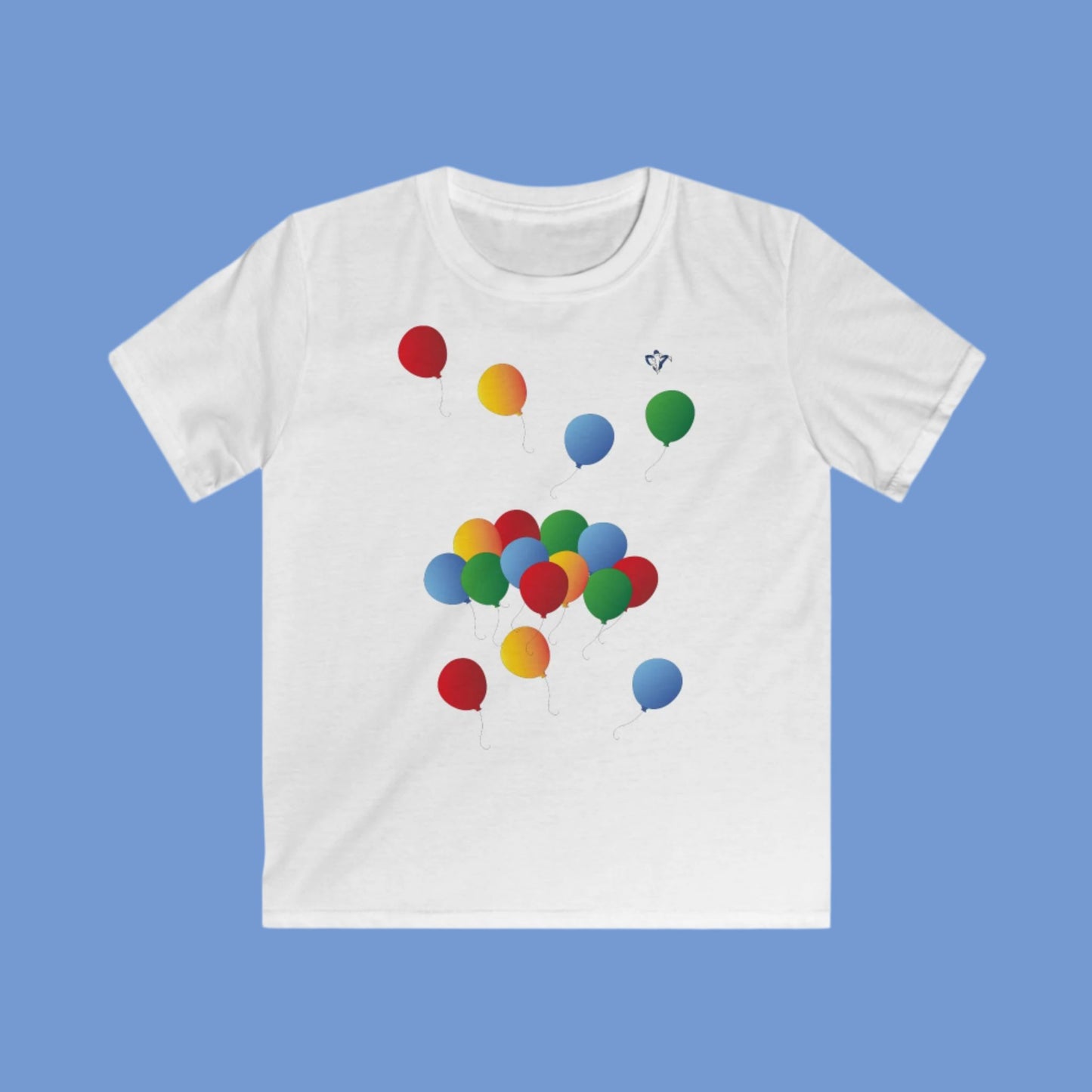 Tee-shirt enfant Ballons de couleur (à personnaliser)