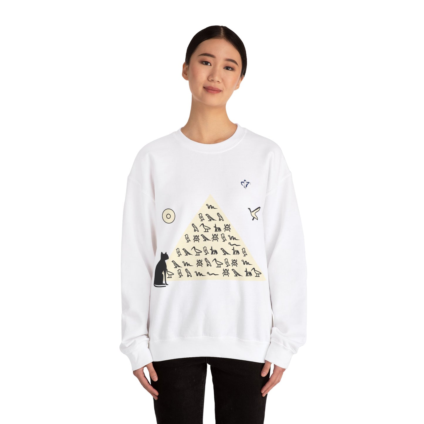 Sweatshirt adulte mixte Pyramide (à personnaliser)