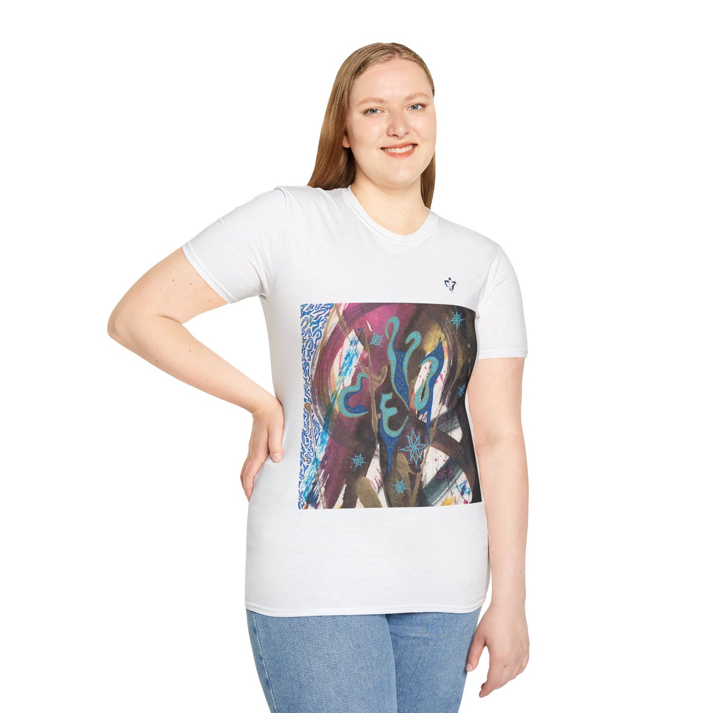 T-Shirt adulte mixte Douceur Personnalisation FACE et MANCHE