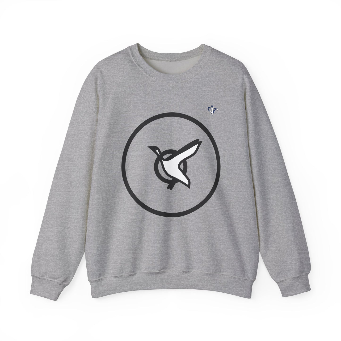 Sweatshirt adulte mixte L'oie blanche (à personnaliser)