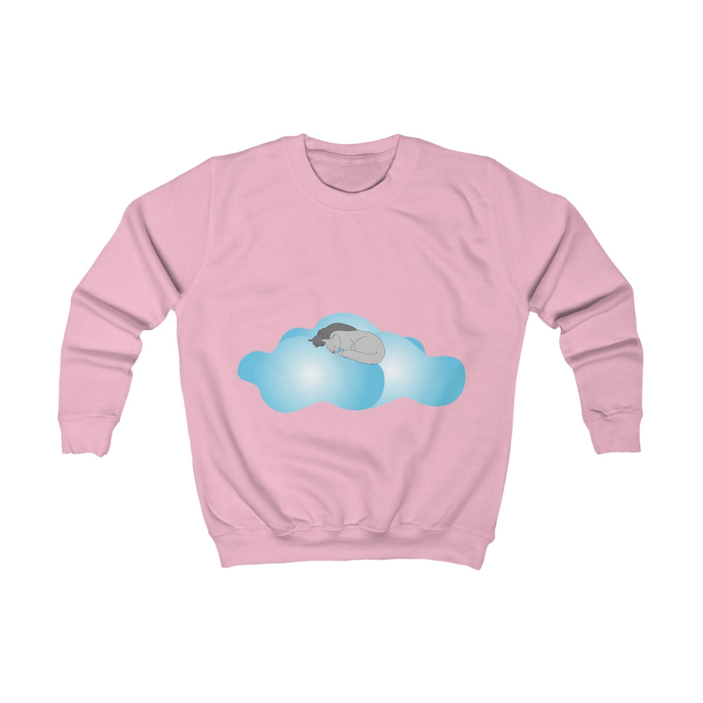 Sweatshirt enfant Chats et nuages