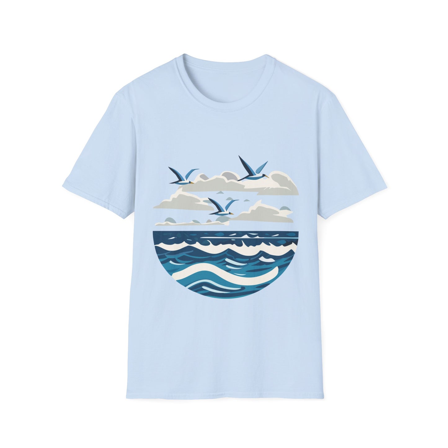 T-Shirt adulte mixte La mer