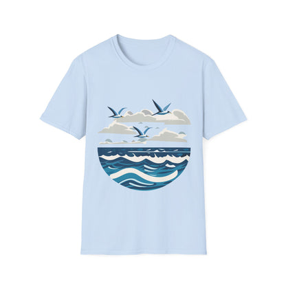 T-Shirt adulte mixte La mer