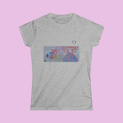 Tee-shirt femme Poupées japonnaises (à personnaliser)