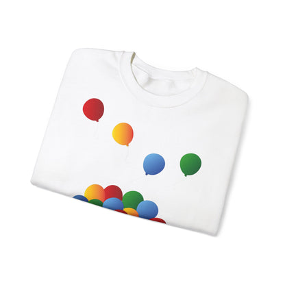 Sweatshirt adulte mixte Ballons de couleur