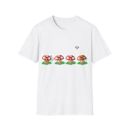 Mixed adult T-Shirt Mushrooms (to personalize) 