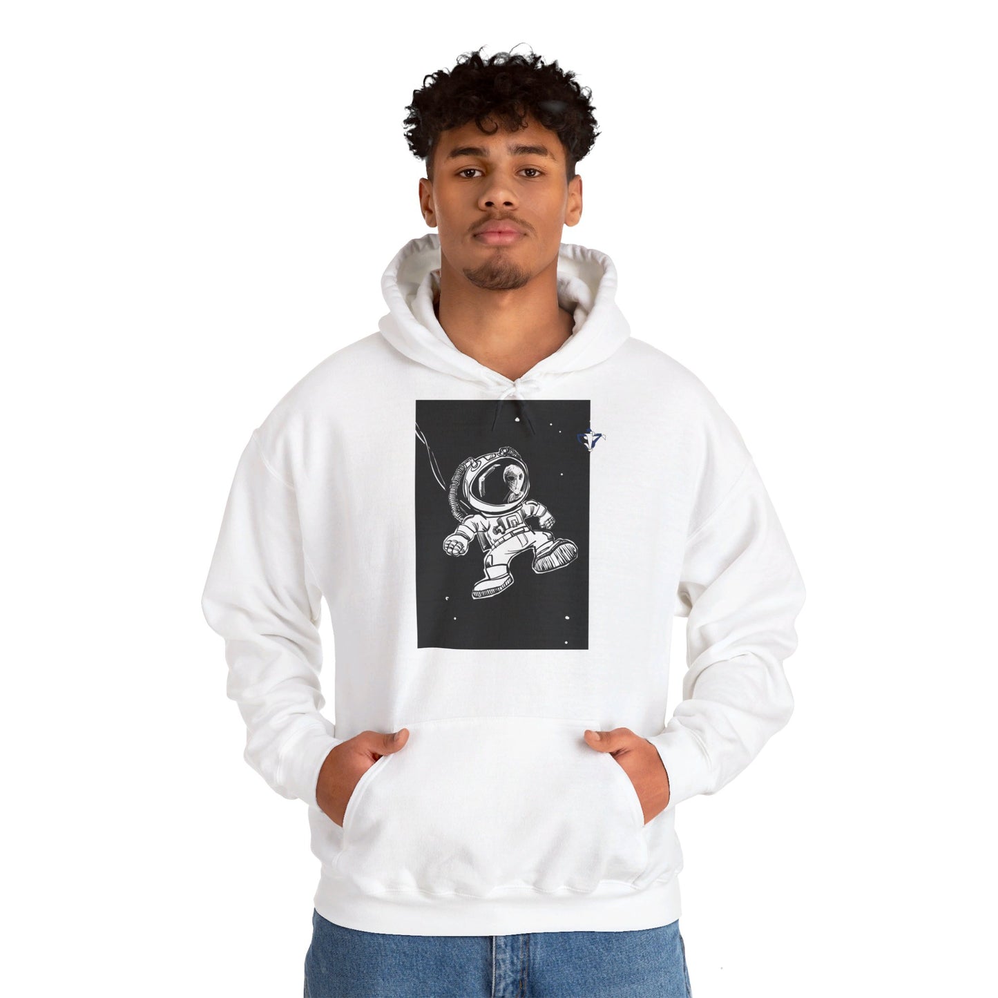 Sweatshirt à capuche Espace (à personnaliser)