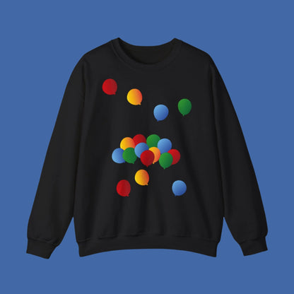 Sweatshirt adulte mixte Ballons de couleur