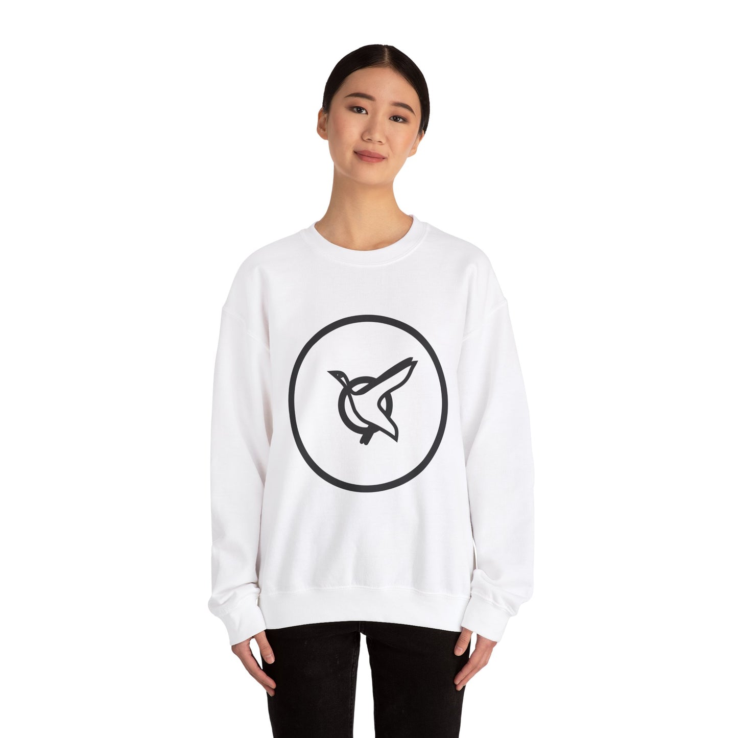 Sweatshirt adulte mixte L'oie blanche