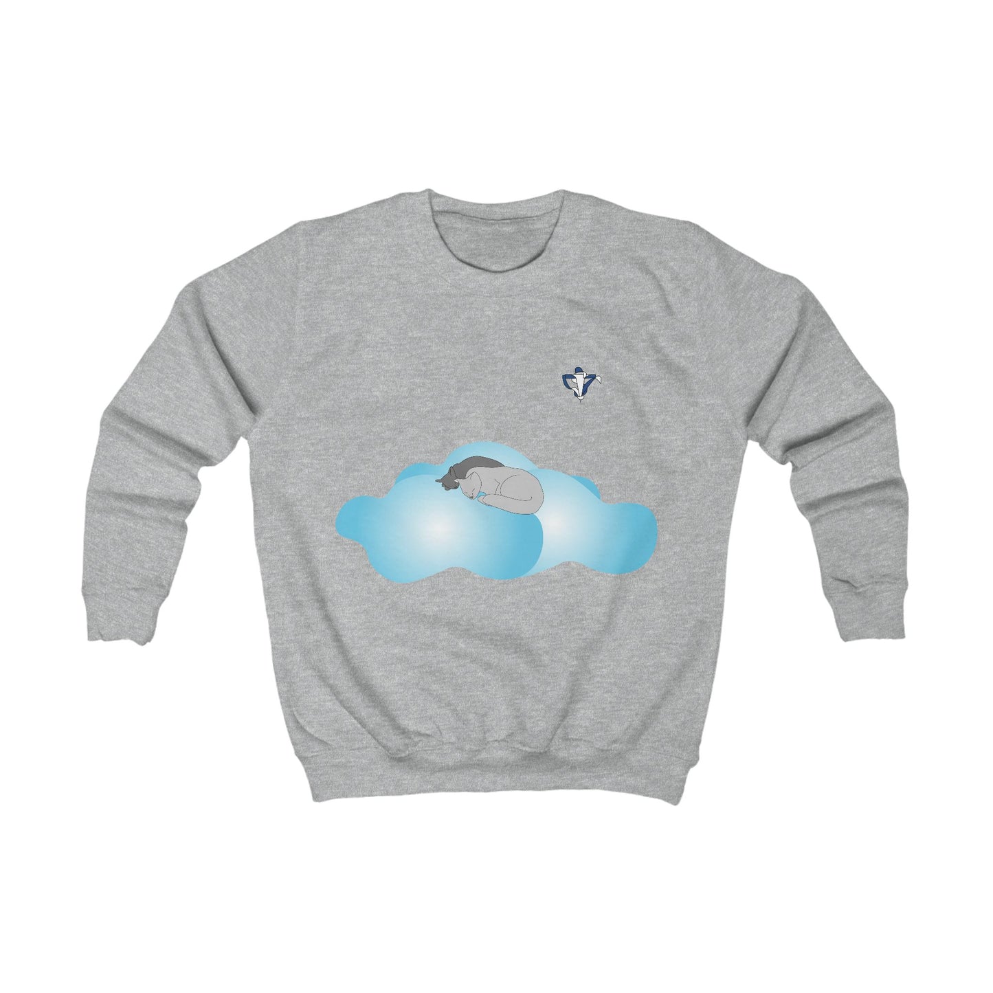 Sweatshirt enfant Chats et nuages