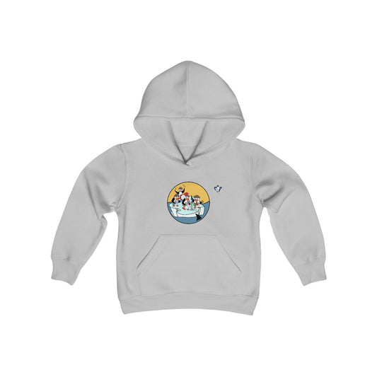 Sweatshirt à capuche enfant Pingouins (à personnaliser)