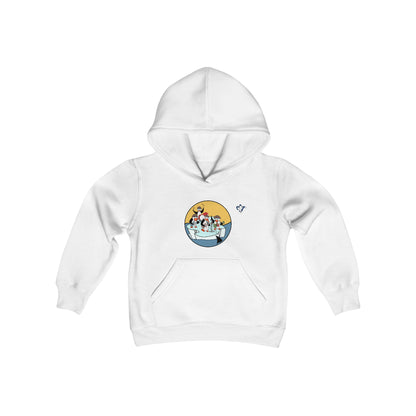 Sweatshirt à capuche enfant Pingouins (à personnaliser)