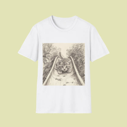 T-Shirt adulte mixte Petit chat