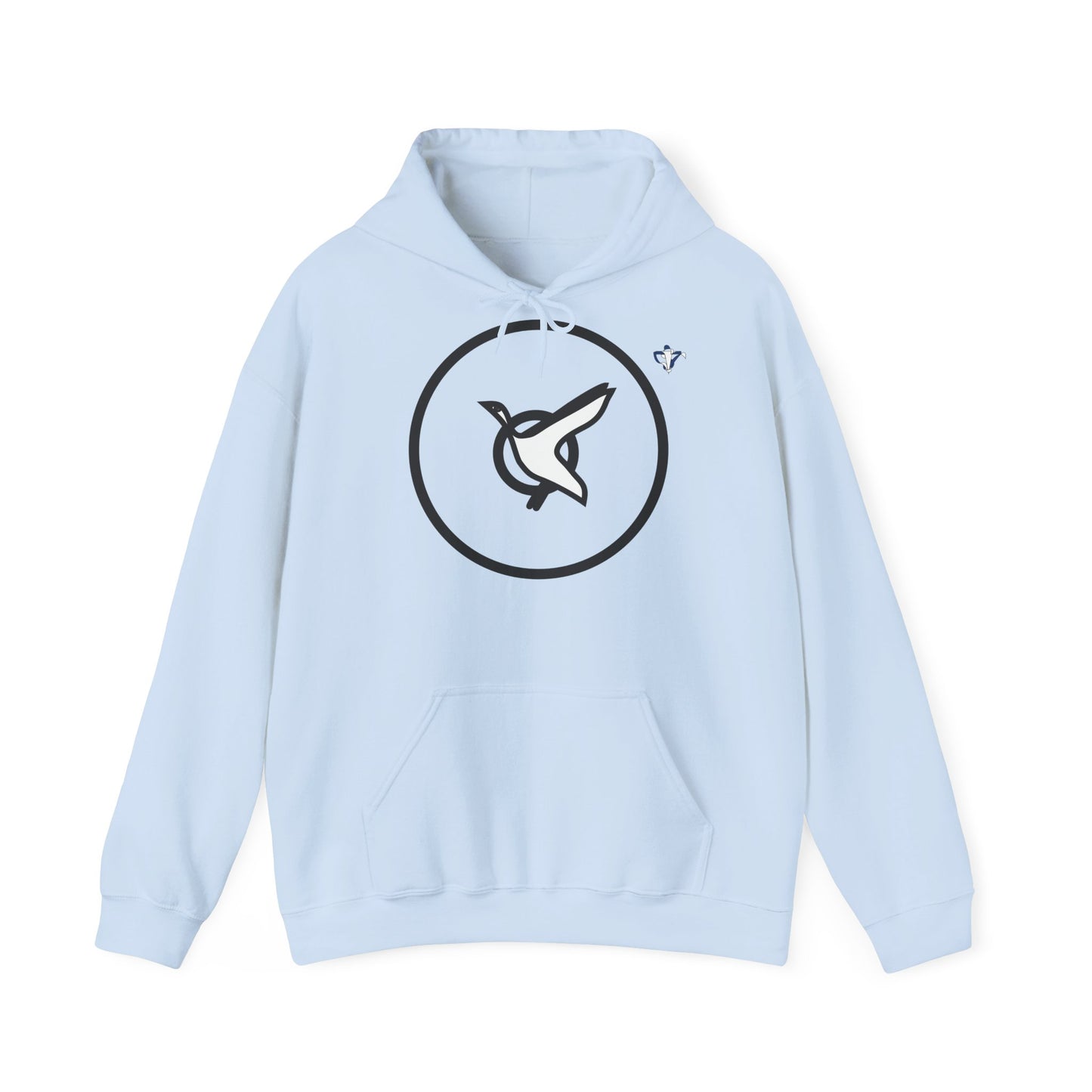 Sweatshirt à capuche l'oie blanche (à personnaliser)