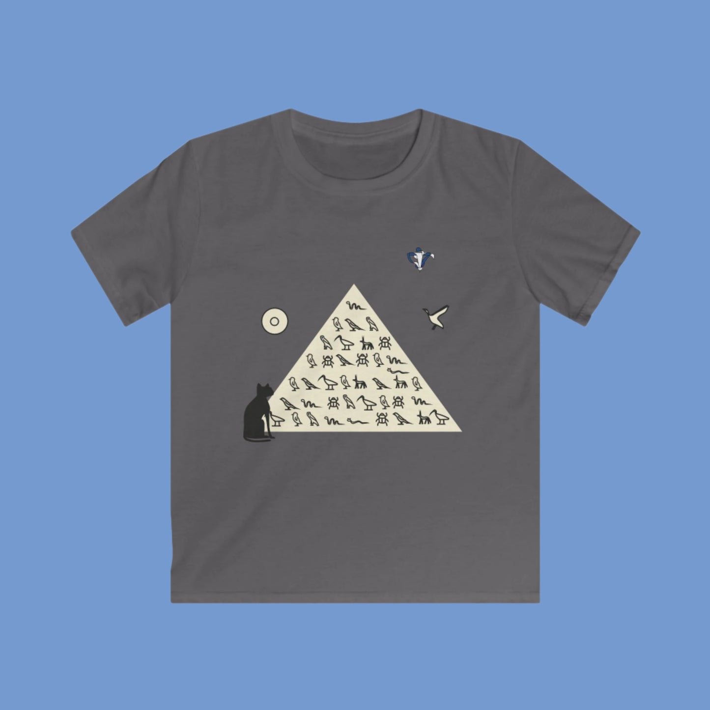 Tee-shirt enfant Pyramide Personnalisation FACE et MANCHE