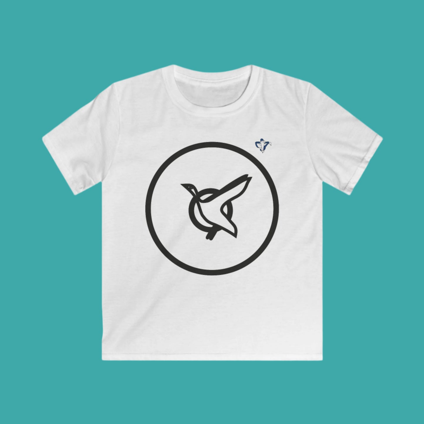 Tee-shirt enfant l'oie blanche Personnalisation FACE