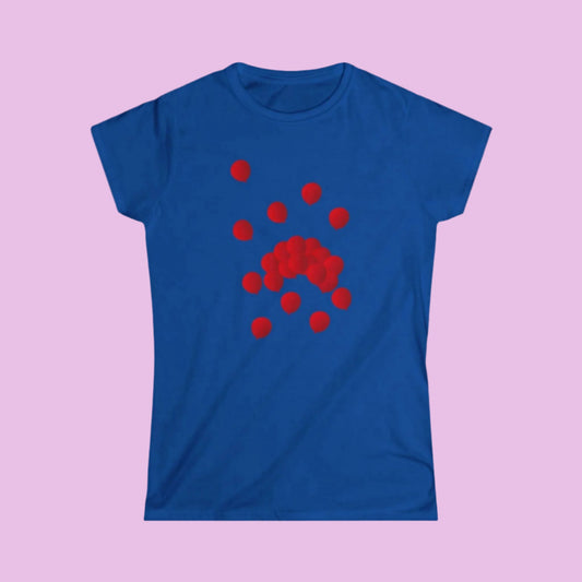 Tee-shirt femme Ballons rouges