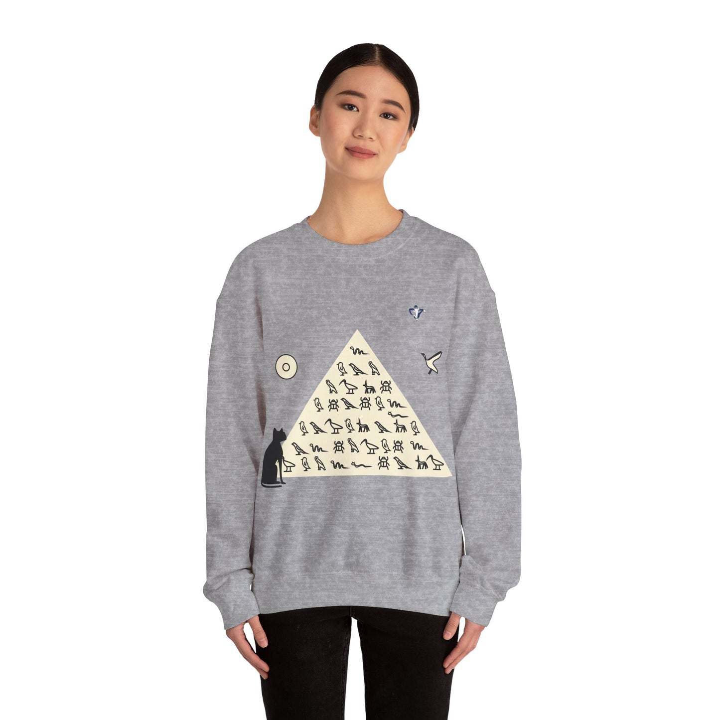 Sweatshirt adulte mixte Pyramide (à personnaliser)