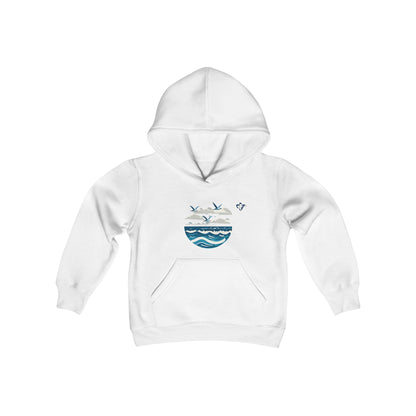 Sweatshirt à capuche enfant La mer (à personnaliser)