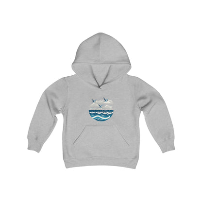 Sweatshirt à capuche enfant La mer