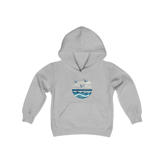 Sweatshirt à capuche enfant La mer