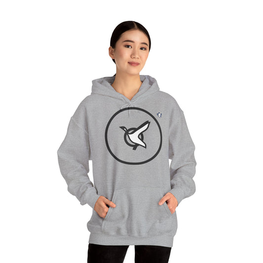 Sweatshirt à capuche l'oie blanche (à personnaliser)