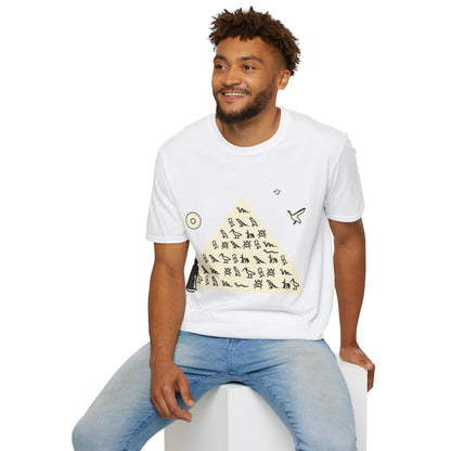 T-Shirt adulte mixte Pyramide (à personnaliser)