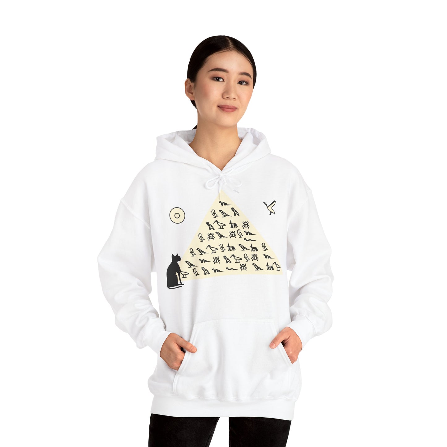 Sweatshirt à capuche adulte mixte Pyramide